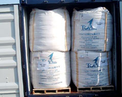 shipment of desiccant clay